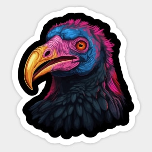 Vulture Smiling Sticker